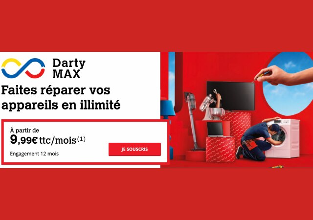 Darty Max : le service Darty pour plus de durabilité de vos équipements