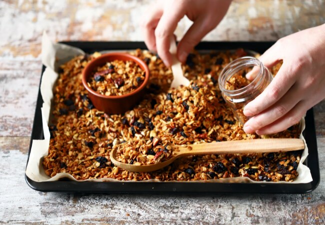 Recette de granola maison