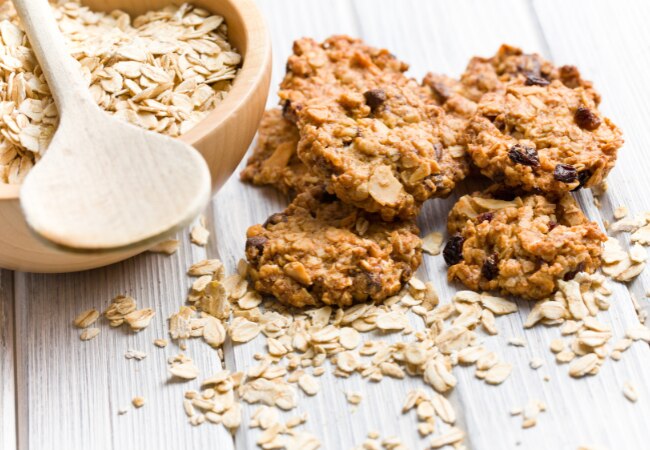 Cookies à base flocons d'avoine