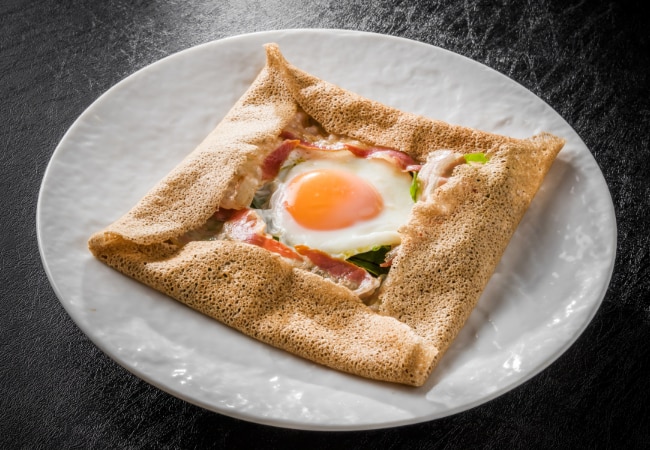 Galette complète bacon