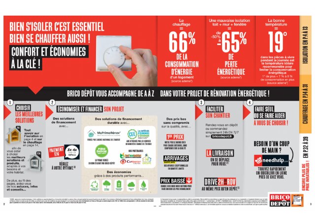 Tout savoir sur l'isolation de votre maison avec Brico Dépôt