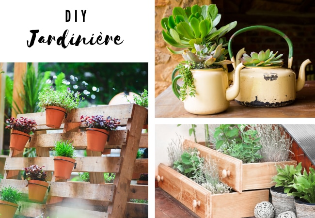 Idée déco #4 : DIY jardinières recyclés