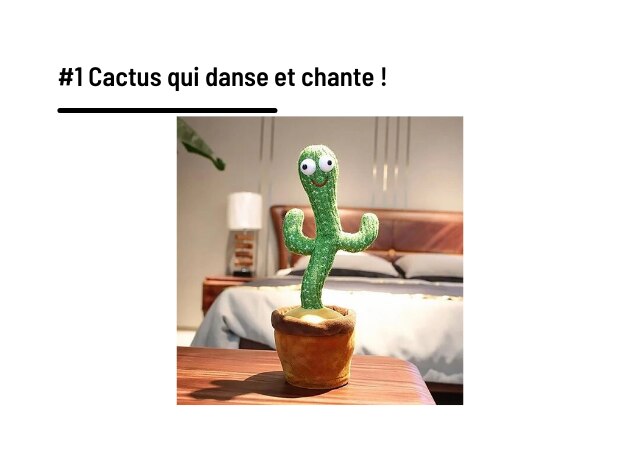 Le cactus qui danse