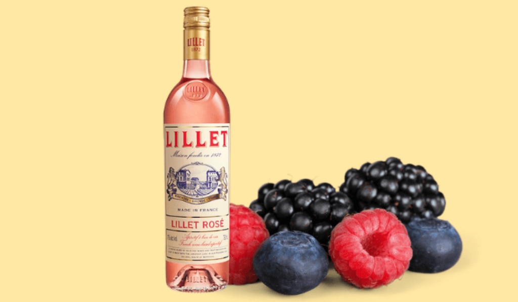 Lillet rosé aux notes de fruits rouges