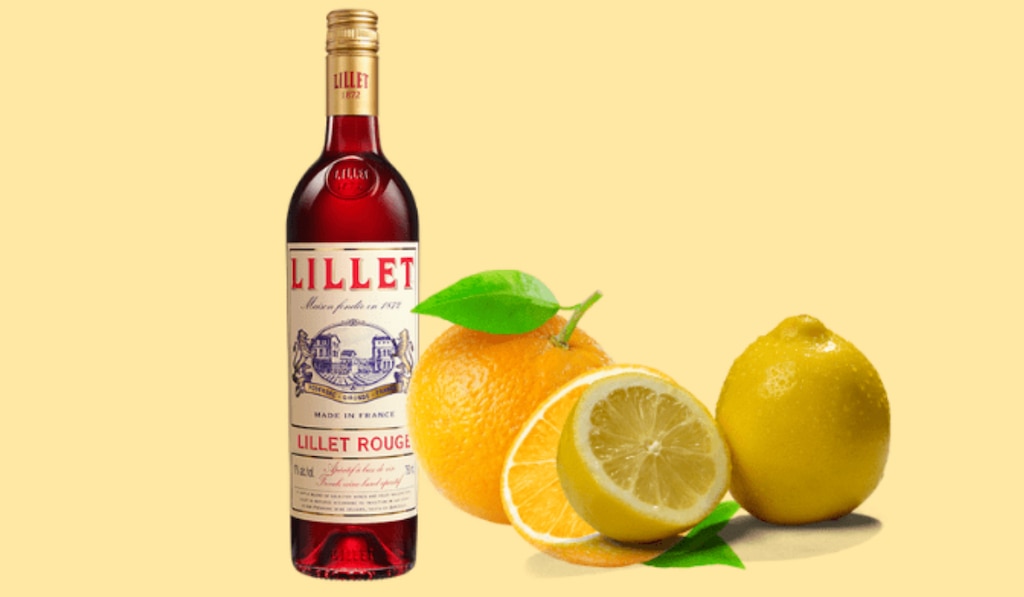 Lillet rouge couleur rubis