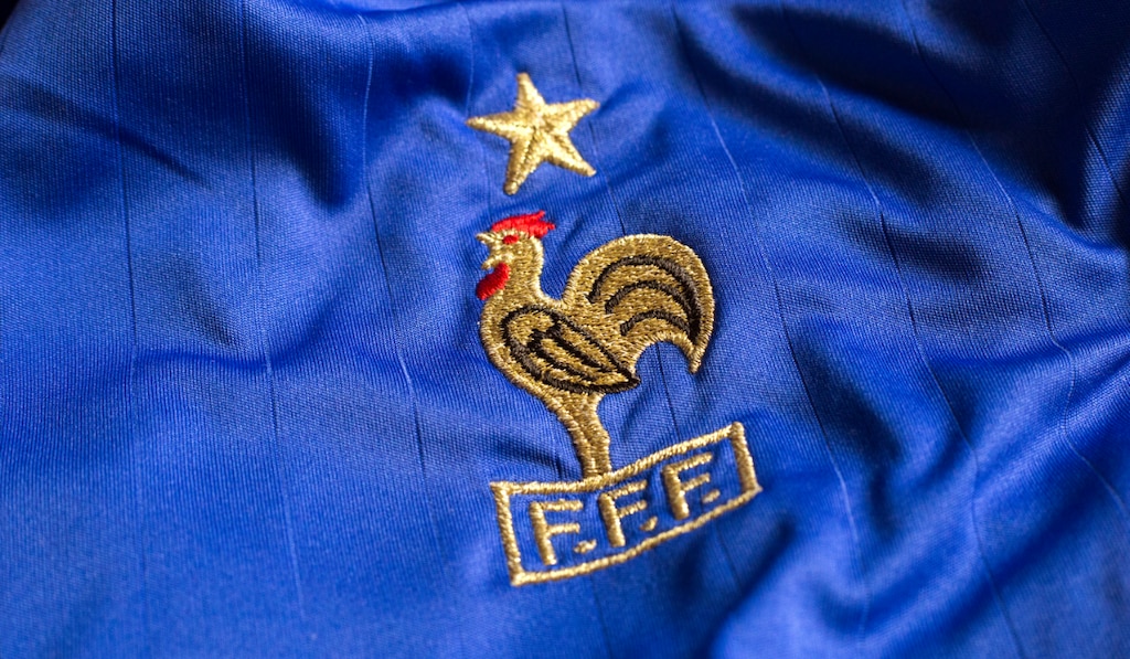 Maillot officiel des Bleus