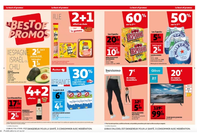 Le best of promos chez Auchan