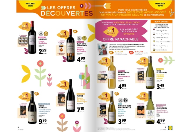 Découvrir les promos Foire aux Vins chez Lidl