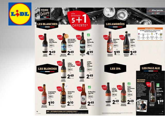 Foire à la bière chez Lidl