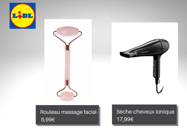 Arrivages soins et cosmétiques chez Lidl