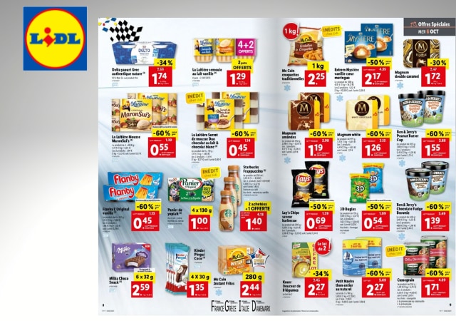 Les marques à petits prix chez Lidl