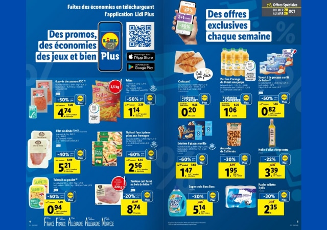 Promos Lidl Plus de la semaine