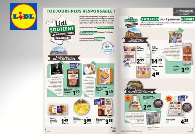 Spécialités régionales chez Lidl