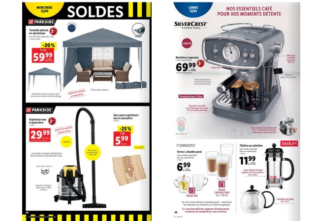 Arrivages Parkside et Silvercrest exceptionnels chez Lidl