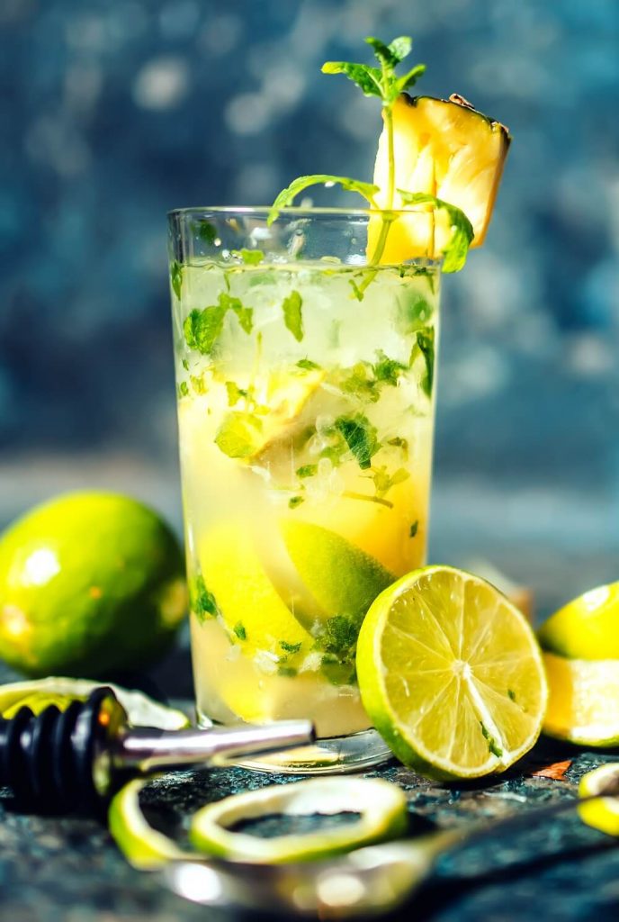 Mojito à l'ananas