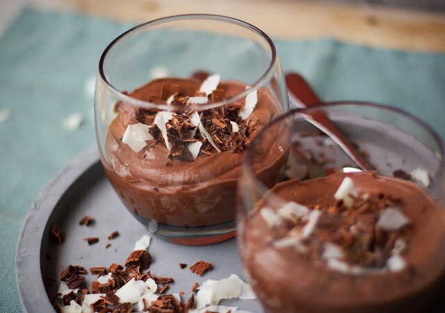 Mousse au chocolat au Nutella