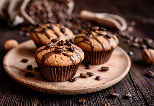 Muffins yaourt - café