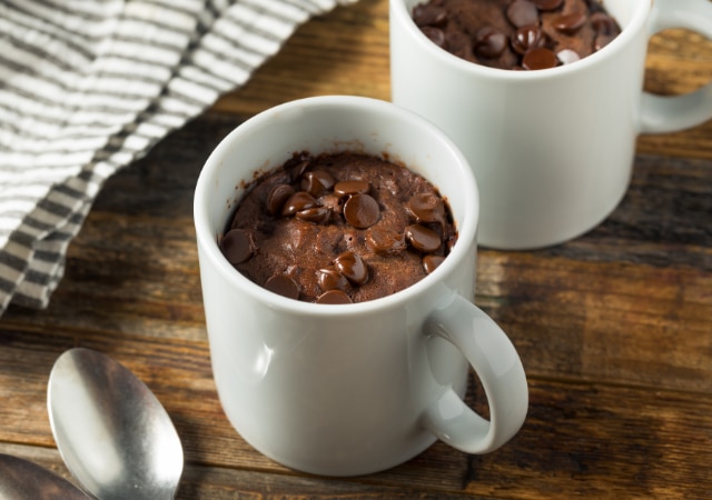 Mug cake au Nutella