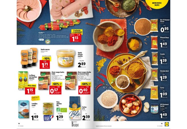 Offres spéciales ramadan cette semaine chez Lidl