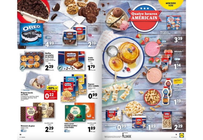 Retour des produits USA McEnnedy chez Lidl