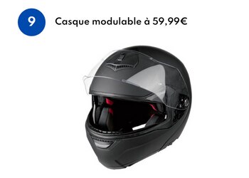 Casque de moto modulable à 59,99€ chez Lidl