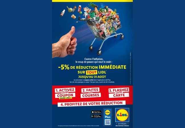 La promo spéciale inflation chez Lidl