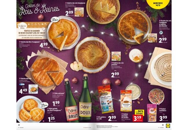 La galette des rois déjà chez Lidl