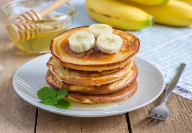 Pancakes à la banane