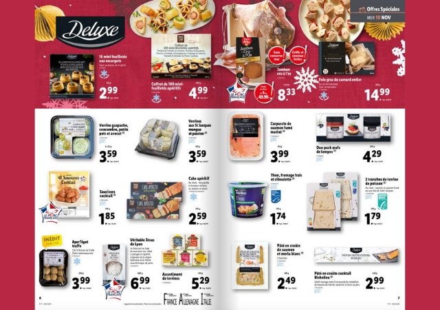 Gamme Deluxe chez Lidl