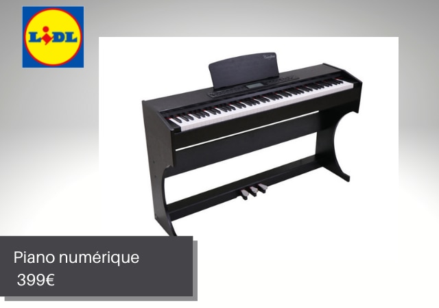 Piano à 399€ chez Lidl