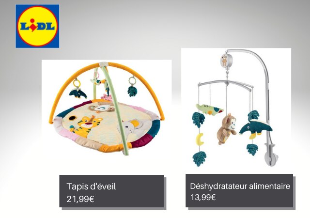 Accessoires pour bébé chez Lidl