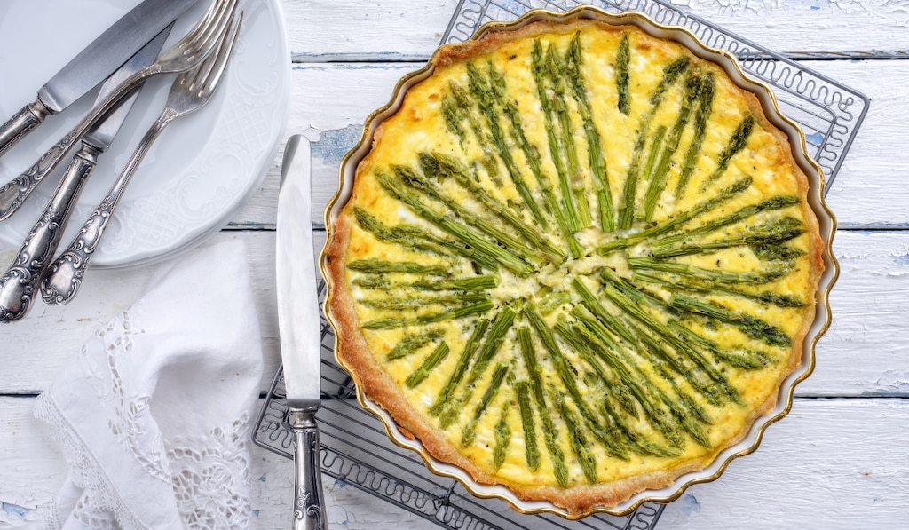 Quiche aux asperges