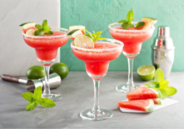 Recette de margarita à la pastèque