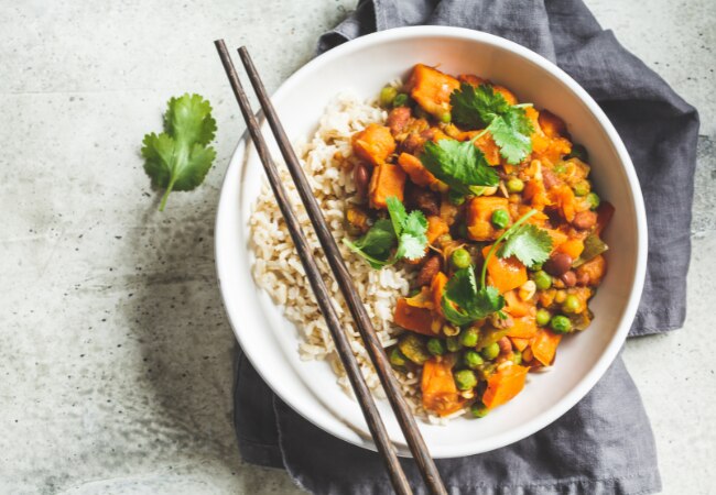 Recette de Curry de légumes à la coco