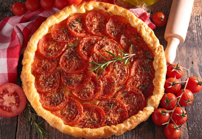 Recette facile de tarte à la tomate