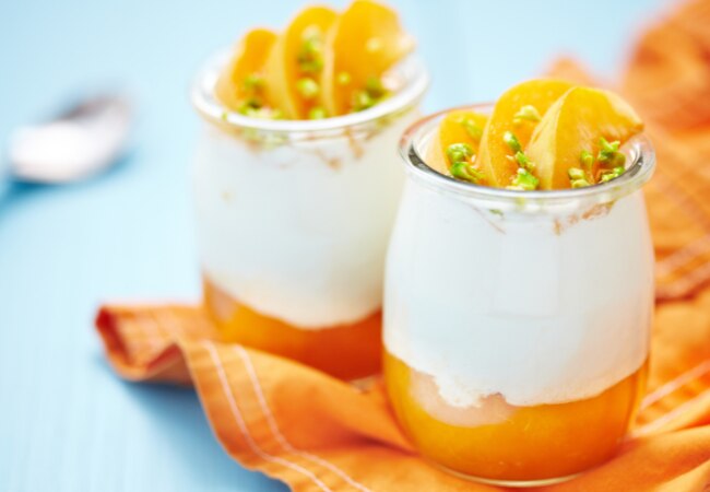 Recette légère pour l'été : verrine à l'abricot