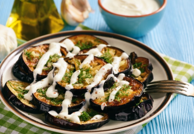 Recette d'aubergines au air fryer