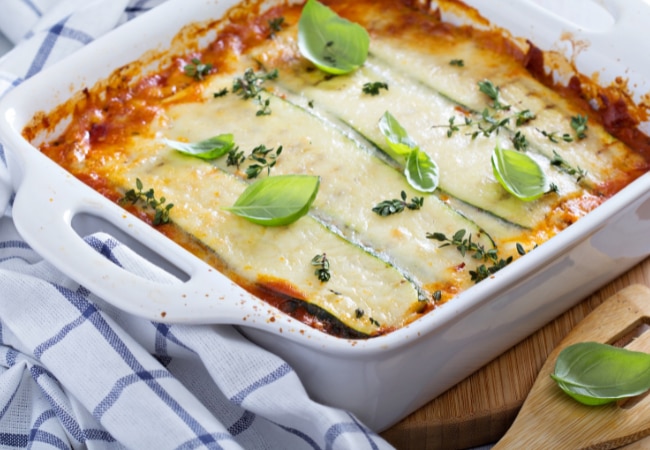 Comment faire des lasagnes de courgettes ?