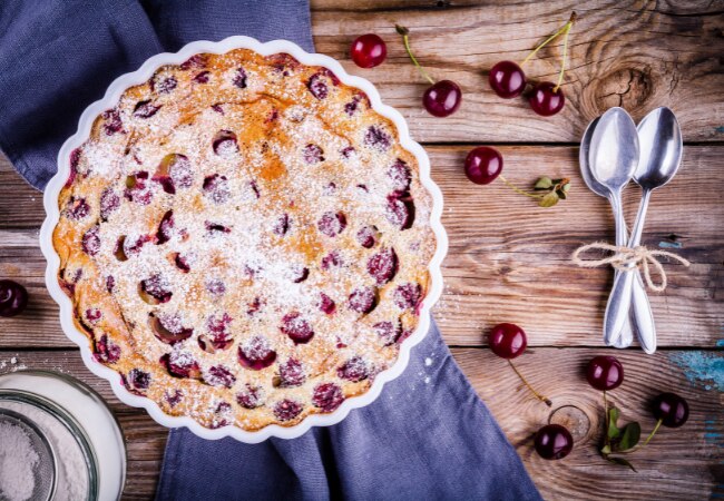 Recette facile de clafoutis aux cerises