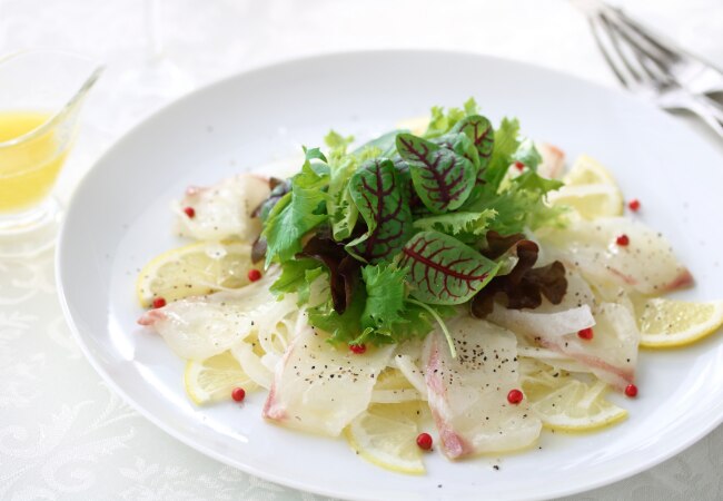 Recette facile de carpaccio de poisson cru