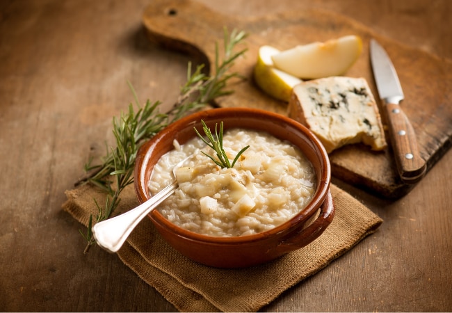 Recette de risotto à la poire