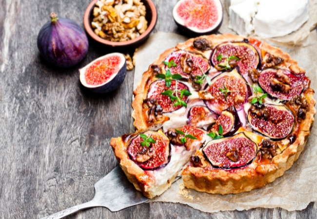 Recette de tarte aux figues