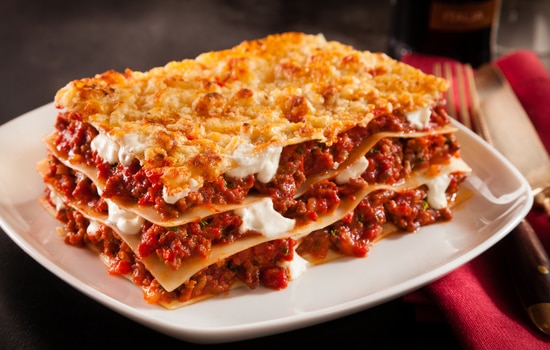 Lasagnes de bœuf 