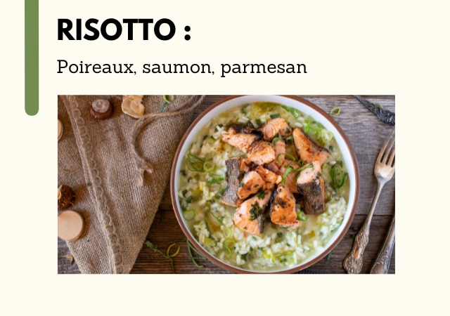 Risotto aux poireaux