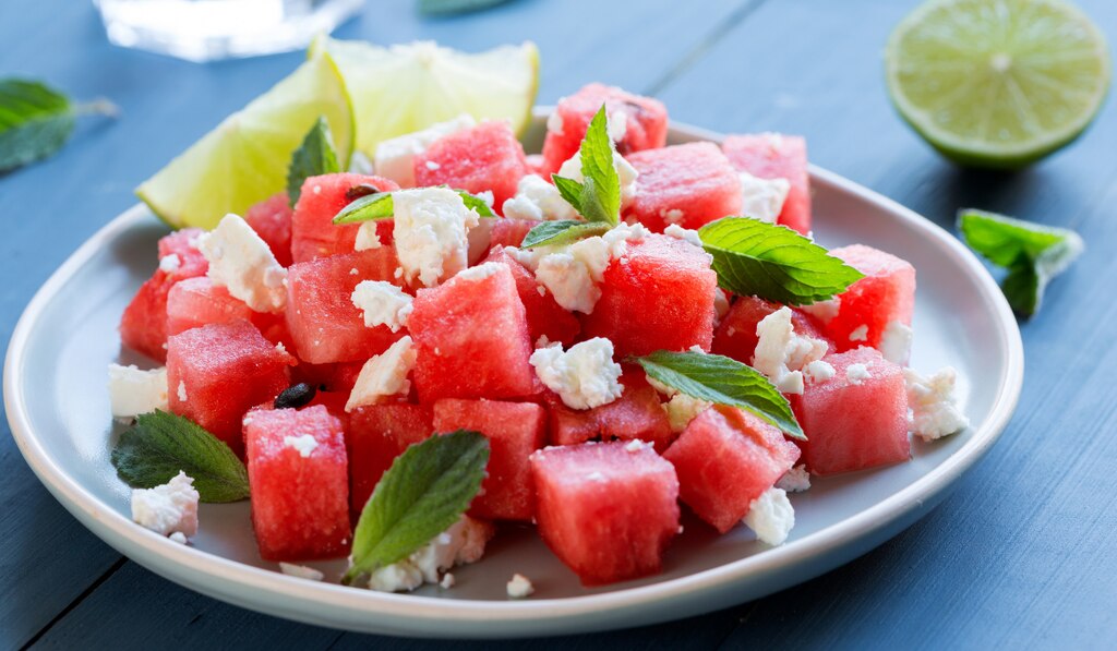 Salade pastèque - feta