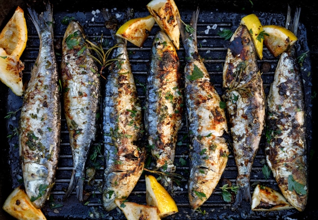 Sardines grillées au barbecue