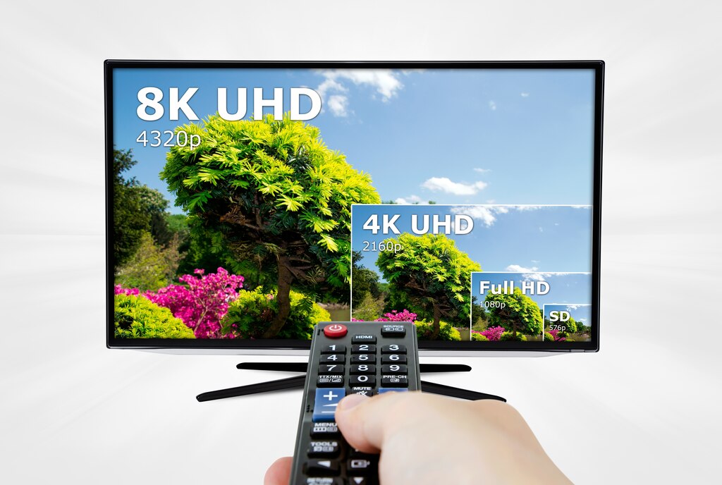 Qualité résolution 8K