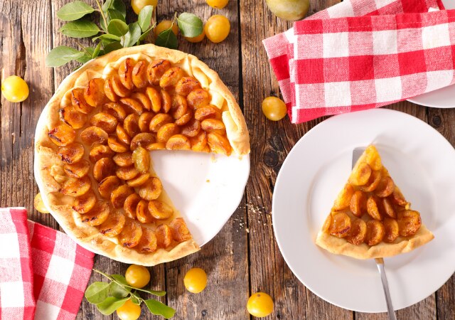 Recette de tarte à la mirabelle