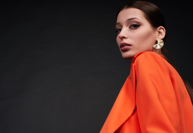 Couleur tendance 2022 : orange vif