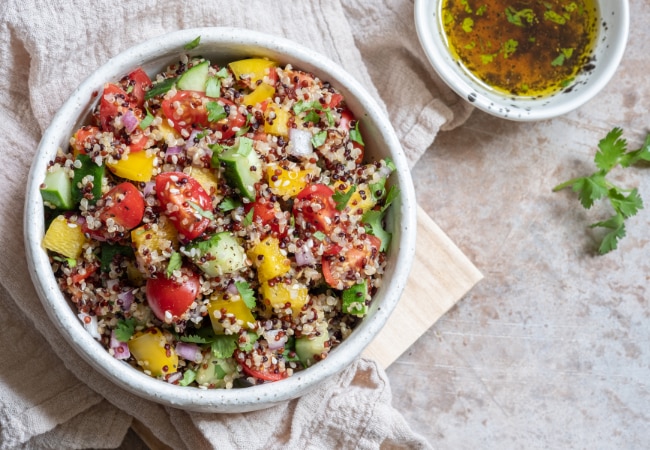 Les céréales : quinoa, épeautre, avoine